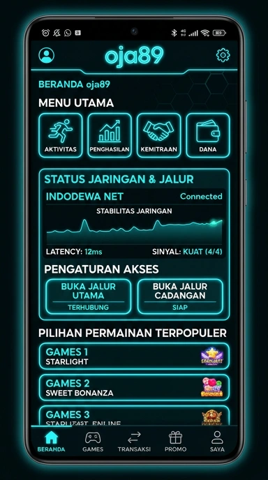 Tampilan link alternatif oja89
